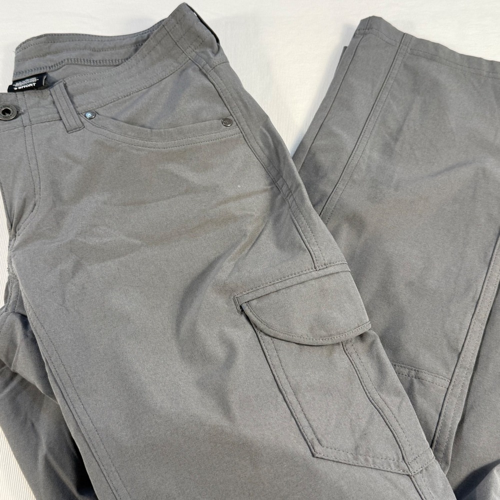 Kuhl Gray Women's Size 6 Short Cargo Pants Hiking Outdoor Travel‎